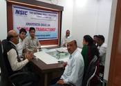 Mr. B.L. Barnwal, Manager(F&A) and Mr. Rajendra Singh Jadaun, Dy. Manager, NSIC, Branch Office, Nasik visited Office of M/s. Suprabha Construction Pvt. Ltd., Nasik on 17-12-2016 and informed to all office staff regarding Cashless Tansaction through various apps such as SBI buddy/ Paytm.